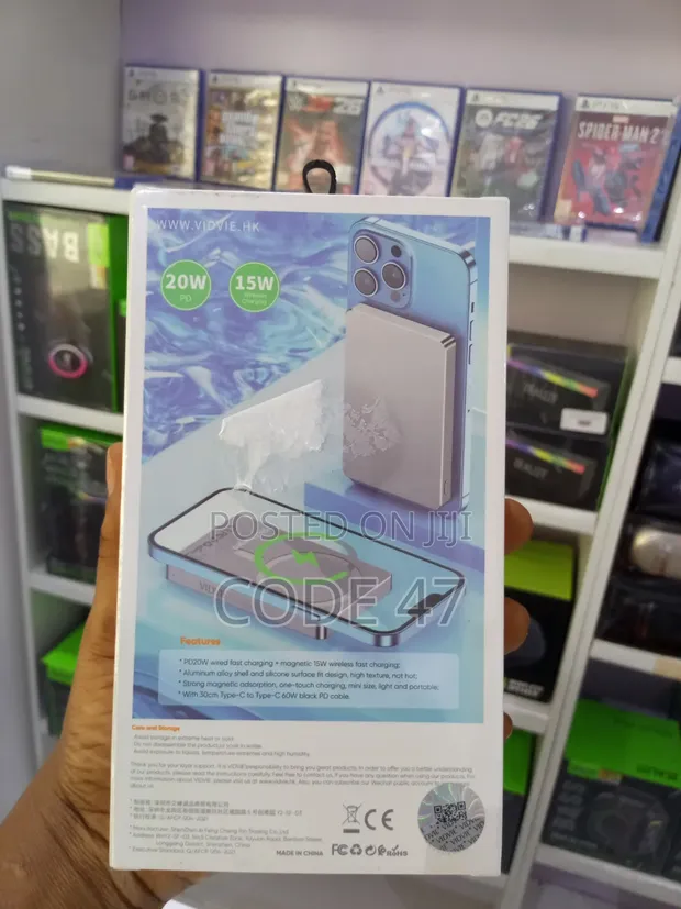 Vidvie PB789 5000mAh Wireless Power Bank - 1