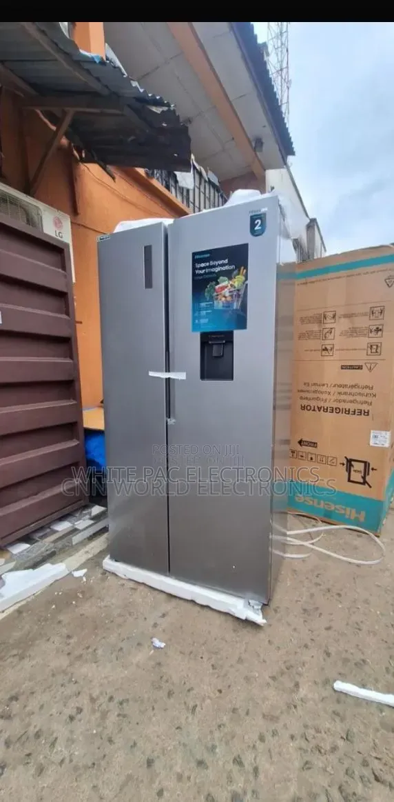 Hisense 529L Inverter Side-by-Side Firij mai Ruwan Sha - 1
