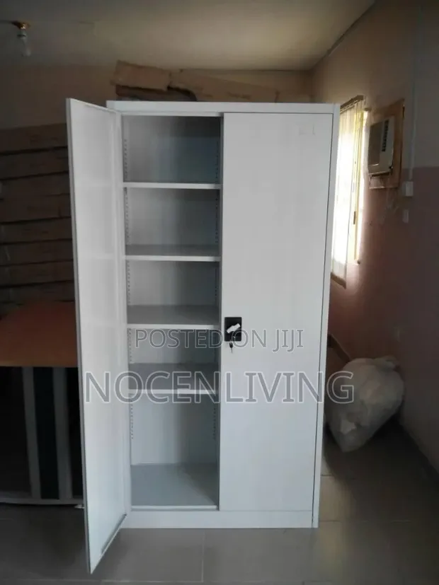 Boss Office Products 2-Door Metal Cabinet - Brand New - 1