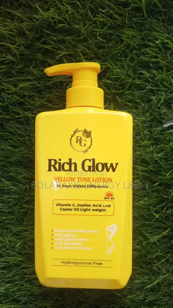 Rich Glow Yellow Tone Body Lotion - 1