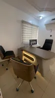 Executive Imported Luxury Office Chair and Table Set - 2