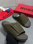 HUGO Takalmi Mai Hannun Rijiya Daya na Velcro - Olive - 1