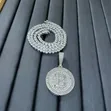 Zirconia Tennis Chain and Pendant - 1