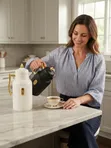 Original Vocck Vacuum Jug 1.0L Fari & Zinariya - 1