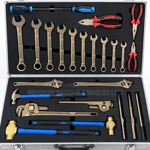 Non-Spark Brass Tools Box - Brand New