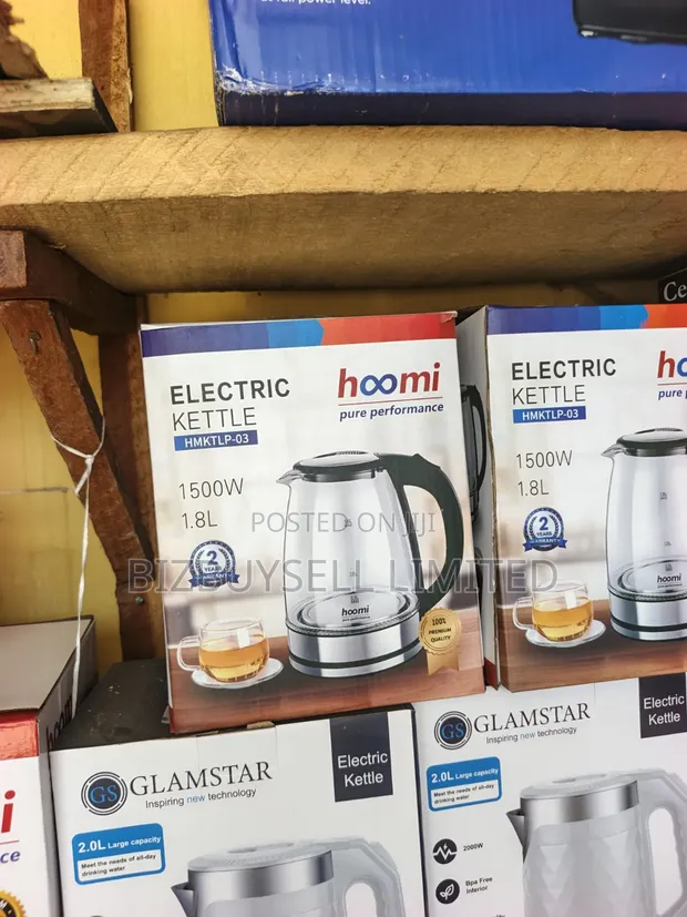 1.8L Hoomi Gilashin Ruwan Zafi - 1