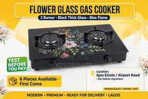 Thermocool 2 Burner Glass Gas Cooker
