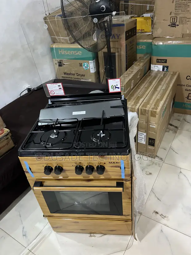 Maxi 60/60 3+1 Gas Cooker - 1
