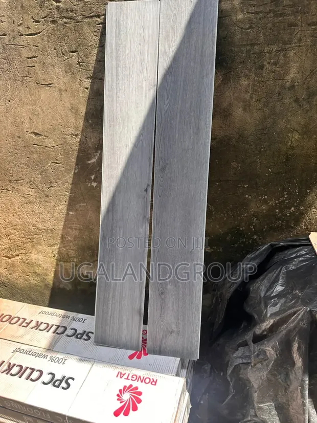 Grey Wood Look SPC Click Flooring - 1