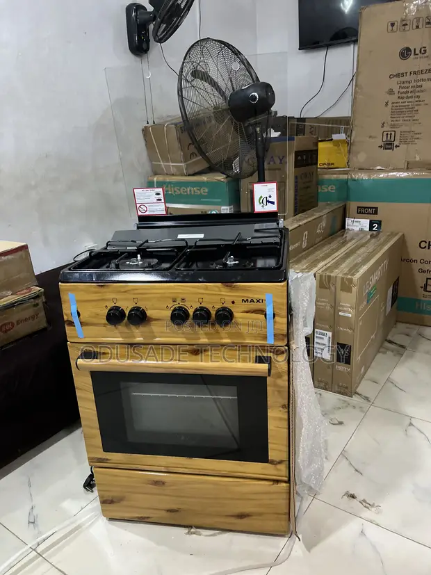 Maxi 60/60 3+1 Gas Cooker - 1