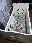 Neatly Used Baby Cot / Baby Bed - 2