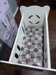 Neatly Used Baby Cot / Baby Bed - 4