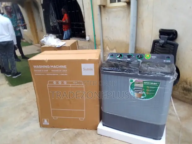 Synix 8KG Twin Tub Washing Machine - 1