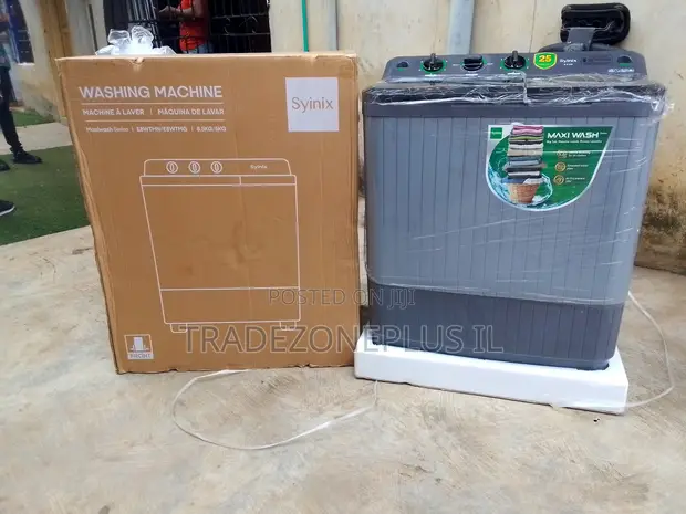 8kg Synix Twin Tub Washing Machine - Brand New - 1