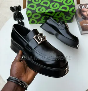 Dolce & Gabbana Luxury Men's Loafers - Black