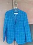 Sabo Fatih Zeyrek 3-Piece Suit na Turkiyya - Royal Blue - 4