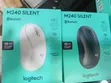 Logitech M240 Silent Bluetooth Mouse - Graphite/Off White - 2