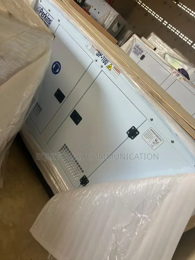 100KVA Perkins Soundproof Diesel Generator - 1