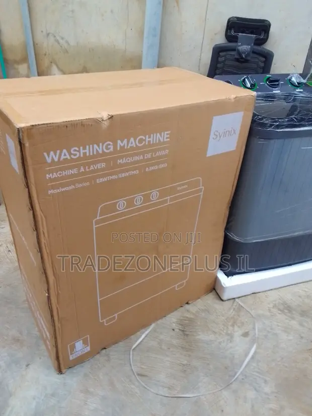 Brand New Synix 8KG Twin Tub Washing Machine - 1