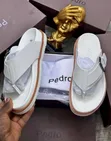 Pedro Double Buckle Platform Slides - 3