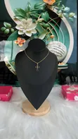 Stylish Stainless Steel One-Piece Necklace - 1