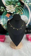 Stylish Stainless Steel One-Piece Necklace - 4
