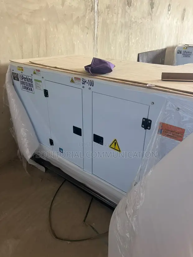 100KVA Perkins Soundproof Diesel Generator SP-100 - 1