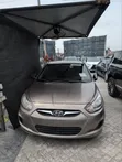 Hyundai Accent 2011 Brown - 1