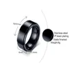 Titanium Stainless Steel Spinner Ring - Baki, Girman 10 - 1