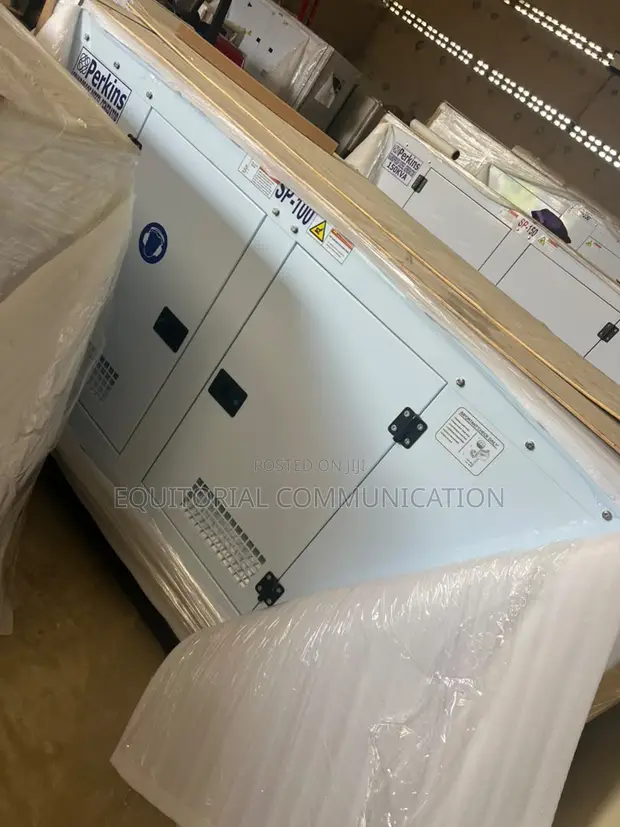 100KVA Perkins Soundproof Diesel Genset - 1
