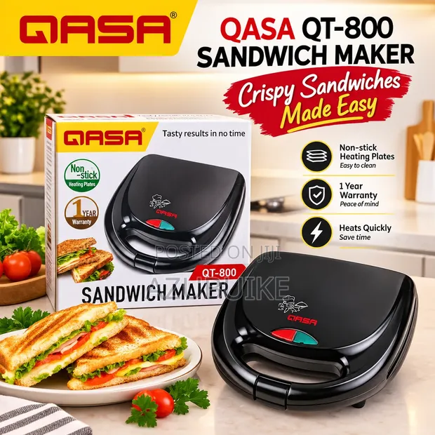 Qasa 2-in-1 Sandwich Maker - 1