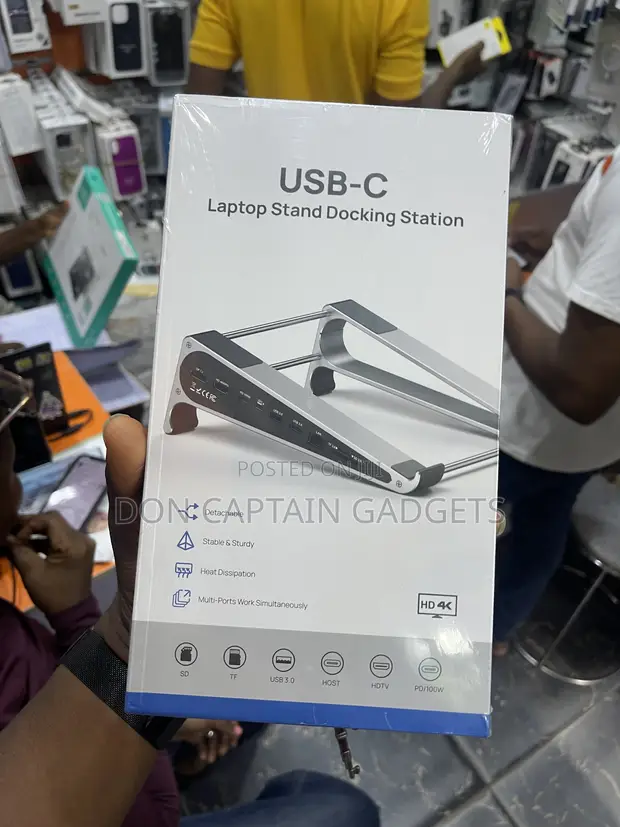 USB-C Laptop Stand Docking Station - 1