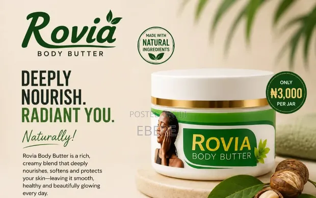 Rovia Body Butter for Hyperpigmentation & Sunburn - 1