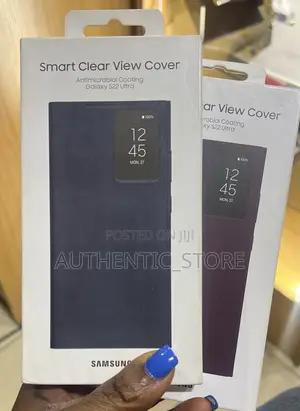 Samsung Smart Clear View Cover S22 Ultra - Blue