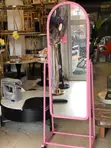 Brand New Standing Mirror - Black, White, Pink - 2