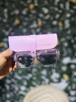 Square Eyeglasses - Gray, Unisex, Brand New - 2