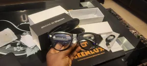AI Smart Glasses with Charging Case