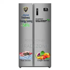 Scanfrost 650L SBS Inverter Refrigerator