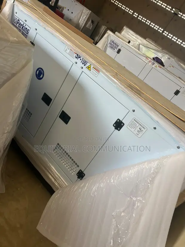 100KVA Perkins SP-100 Soundproof Diesel Generator - 1