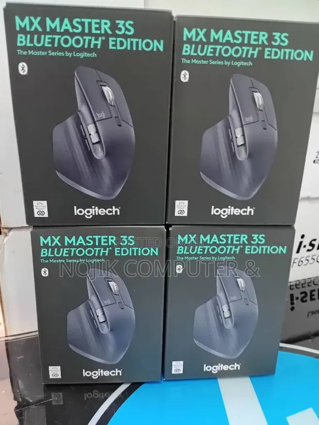 Logitech MX Master 3S Performance Wireless Mouse - Graphite - 1