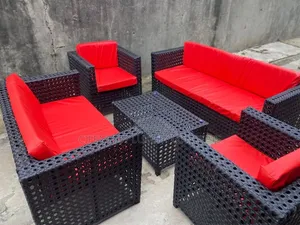 Seven Seater Outdoor Chair Set with Table