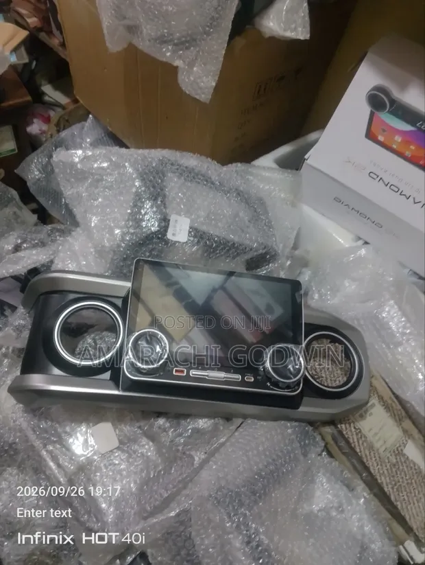 2016 Toyota Tacoma Android Navigation with AC Vent Frame - 1