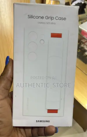 Samsung Silicone Grip Case S23 Ultra - Gray