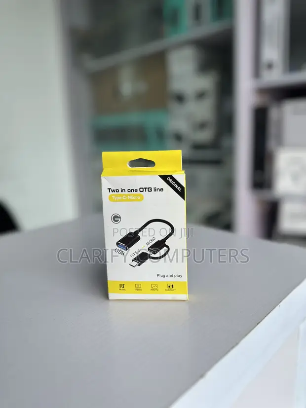 2-in-1 OTG Type-C + Micro USB Adapter - 1