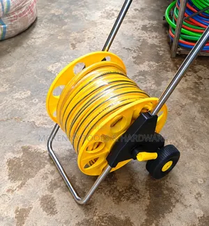Heavy Duty Water Hose Reel Trolley - Garden & Car Wash