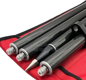 Brand New 4-Section Foldable Survey Pole for GPS GNSS RTK