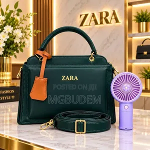 Zara Handbag Na Gaskiyar Fata Mai Kyau