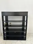 Wooden Shoe Rack with Drawer - 1