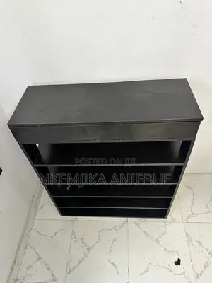 Wooden Shoe Rack with Drawer