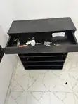 Wooden Shoe Rack with Drawer - 3